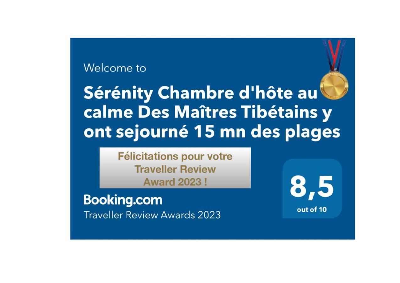 Serenity Chambre D'Hote Au Calme Des Maitres Tibetains Y Ont Sejourne 15 Mn Des Plages Apartman Mougins Kültér fotó